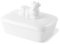 'Holst Porcelana Bud 016 Mantequera Vaca 2 Piezas, Color Blanco, 16.5 x 12.5 x 10.5 cm