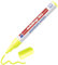 edding 90 Glasboardmarker - gelb - 1 Glasboard Stift - Rundspitze 2-3 mm - Fensterstift abwaschbar - zum Schreiben und Markieren auf Glasoberflächen wie Fenster, Glasboards - trocken abwischbar