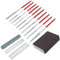 OriGlam 14pcs Guitar Repair Kit Repair File Tools Care Set for Acoustic Guitar Ukelele Bass