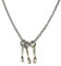 Spoonie Necklace. 17.7 Stainless Steel Chain With 3 Alloy Spoon Pendant Charms