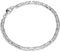 NKlaus Silber Armband Herren und Damen 925-19 cm - Sterling Königskette - gedrückt Armkette oval Echt Sterlingsilber - Unisex - 3.82mm breit 12391