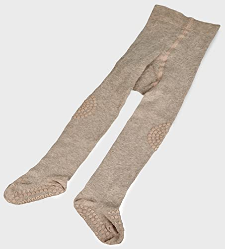 GoBabyGo Unisex Baby Non-slip Tights Sand, 12-18 GoBabyGo rutschfeste Strumpfhosen Sand 12 18M, sand, Monate EU