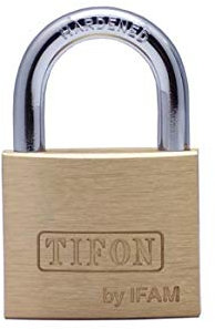 CANDADO LATON TIFON ARCO NORMAL