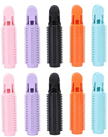 Pinzas para el Cabello Voluminizadoras, Pinzas para el Cabello Esponjosas Naturales Pinzas para el Cabello para Rizar el Cabello Al Instante Pinzas para el Cabello Rizado Diy Pinzas para la Raíz Volum