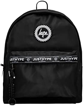 hype Unisex Schwarze Markenware Rucksack