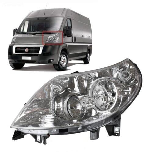 Scheinwerfer Passend Für Ducato Jumper Boxer Frontscheinwer mit Stellmotor 2011-2014 Links NEU