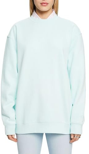 ESPRIT Damen 993ee1j309 Sweatshirt, 390/Light Aqua Gre, XS