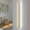 AOEH LED Wandleuchte Innen Holz Wandlampe Dimmbare Mit Fernbedienung Lange Wandleuchte Aus Bambus 41W Lampen Holz Wandbeleuchtung Modern Wandlampe Für Schlafzimmer Wohnzimmer Flur Treppenhaus,115cm