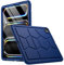 Poetic TurtleSkin - Custodia per iPad Pro 13 pollici 2024, resistente, antiurto, robusta, adatta ai bambini, in silicone, protezione dalle cadute, colore: blu navy