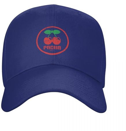 AIETPOIJ Pacha Ibiza Gorra de béisbol con diseño de Cerezas desgastadas Sombrero para el Sol Sombrero de Pesca Sombrero para Mujer y Hombre