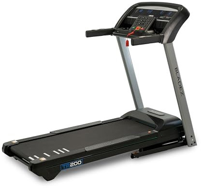 BH Fitness TR200 Laufband, faltbar, Bluetooth FTMS, Höchstgeschwindigkeit 18 km/h, 8 Programme, Lauffläche 125 x 48 cm, LED-Monitor, Neigung 15 Stufen