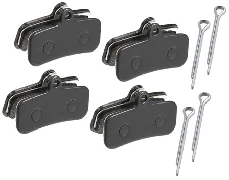 TUCKBOLD 4 Pair Semi Metal Disc Bike Brake Pad W/Split Pin for SHIMANO Saint Automotive Parts