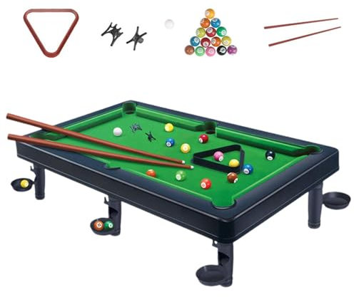 Petite table de billard, table de billard pour | Jeux de table Tables de billard - Table de billard avec balles et bâtons, table de billard portable pour jeu familial, jeux de billard, jeux de table p