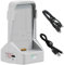 Two-Way Charging Hub for DJI Flip, Quick Charger Digital Battery Manager Charging Station with USB-C Cable Compatible with Flip Drone Accessories (without Battery
