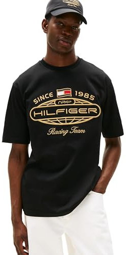 Tommy Hilfiger Herren Apxgp Collection Globe Graphic T-Shirt Apxgp Collection Globe Graphic T-Shirt (1er Pack)