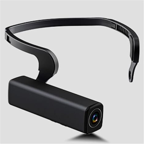 Caméra DV Portable A33 Noir Petit Corps monté sur tête numérique caméra 1080P caméra vidéo caméscope Vision Nocturne détection de Mouvement caméra sans Fil(with 32G TF Card)