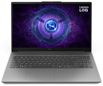 Lenovo LOQ Gaming Laptop, 2025, 15.6 1920x1080 144Hz, Intel 8-Core i5-12450HX, NVIDIA GeForce RTX 3050 6GB, 16GB DDR5, 1TB SSD, Win11 Pro, Wi-Fi 6, BT 5.2, 720p HD Camera, Luna Grey