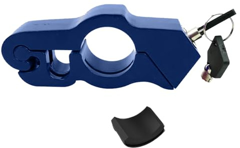 Candado para manillar de moto, de aluminio, ligero y seguro, para motocicleta, bicicleta, scooter, ATV, conducción al aire libre, ciclismo