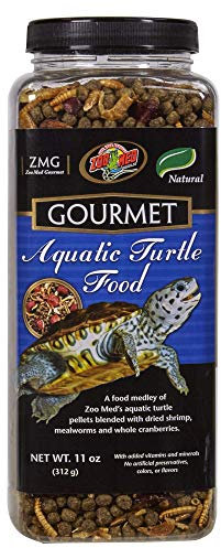 Zoo Med Gourmet Aquatic Turtle Food 312g, Futtermittel für Wasserschildkröten