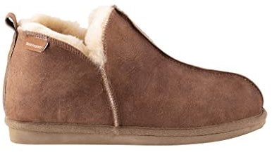 Shepherd ANNIE SLIPPER Damen Flache Hausschuhe Braun (ANTIQUE COGNAC 52) 42
