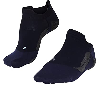 FALKE Herren RU5 Invisible Laufsocken schnelltrocknendes atmungsaktives Funktionsmaterial ultraleichte Polsterung antiblasen kühlend kurz vegan Sport Jogging Running 1 Paar