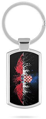 Schlüsselanhänger mit Gravur Wunschtext Name Kroatien Hrvatska 8