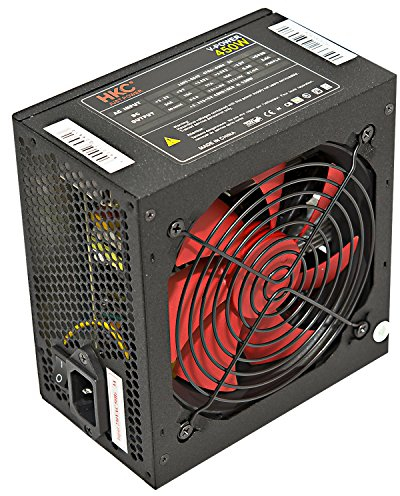 HKC® V-POWER 450 Watt ATX PC-Netzteil, Schutzschaltkreise: OPP, OCP, OVP, SCP, 20+4pin Stromversorgung, PFC, leise, 120mm FAN (V-450)