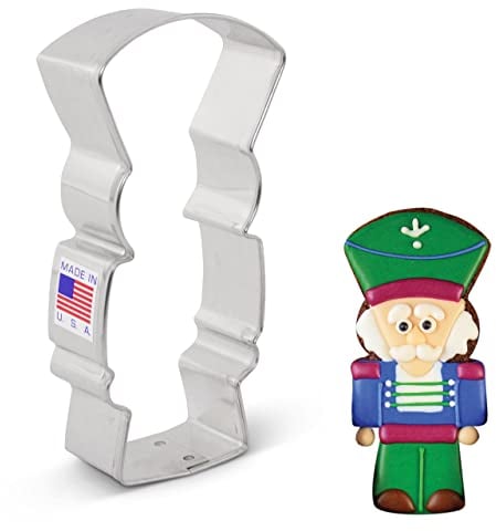 Christmas Nutcracker Cookie Cutter 10.8 cm, Made in USA by Ann Clark