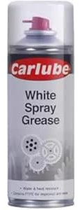 Carlube White Spray Grease 400ml Maintenance Sprays CWS412