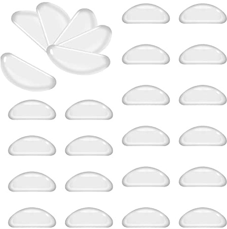 SF SONFAN Silicone Adhesive Eyeglass Nose Pads - 20 Pairs Nose Pads for Eyeglasses