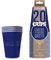 Confezione da 20 bicchieri originali ufficiali blu | Bicchieri di carta blu americani da 25cl | Beer Pong | Bicchieri di carta riciclabili ultra resistenti | OriginalCup®