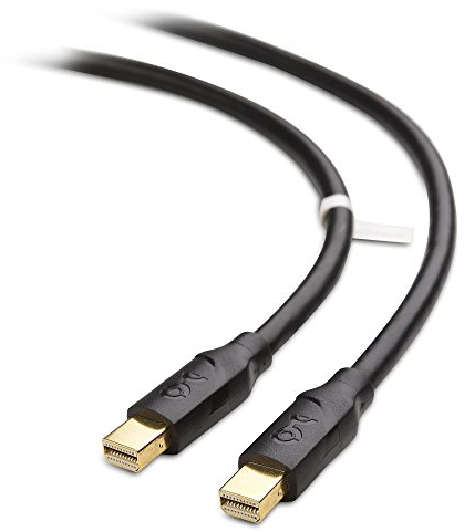 Cable Matters Câble Mini Displayport vers Mini Displayport en Noir de 1 m - Résolution 4K Non Compatible avec iMac Pas de Support Target Display Mode