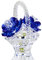 H&D HYALINE & DORA Crystal Rose Flower Figurine, Glass Rose Paperweight, Collectible Gift for Women/Mom