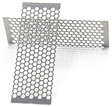 NI80 / A1 / SS316 Mesh Coil 0,16 Ω / 0,15 Ω / 0,18 Ω 10PCS Mesh Prebuild Wire für RDA RTA (NI80-0.16Ω)