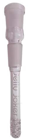 JELLY JOKER HQ PINKES Lochdiffusor Chillum Kupplung 11,5cm Länge 18,8mm Schliff