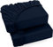 Utopia Bedding - 2er Set Spannbettlaken 180x200cm - Marineblau - Gebürstete Mikrofaser Spannbetttuch - 35 cm Tiefe Tasche