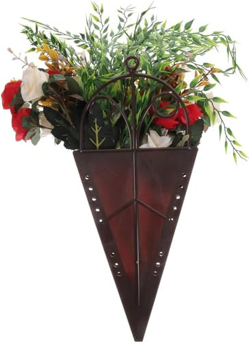 Fiori artificiali, simulazione di cesto appeso, striscia di vite di rosa, soggiorno, fiore di seta, decorazione da parete, decorazione da parete, cesto appeso in plastica, fiori artificiali di rosa