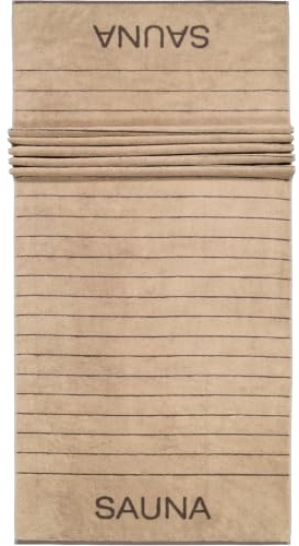 FROTTIER CaWö Saunatücher Balance Doubleface 6237 Sand - 39