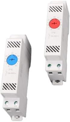 Termoregolatore NO (normalmente aperto)/NC (normalmente chiuso) Termostato meccanico compatto for armadio (Color : 240 NC)