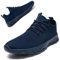 ZGPWZWL Damen Turnschuhe Sneaker Schuhe Sportschuhe Tennisschuhe Walkingschuhe Laufschuhe rutschfest Atmungsaktiv Leichtgewichts Straßenlaufschuhe,Dunkelblau EU 40