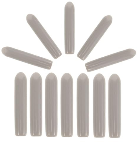 WATIIFUFU 50pcs Dishwasher Rack Caps Grey Dishwasher Rack Repair Coating Prong End Caps Repair Parts for Safety Protection