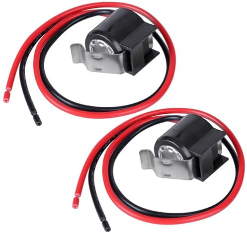 rieder Termostato de descongelación para frigorífico W10225581, 2 unidades de termostato bimetálico AP6017375