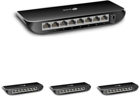 TP-LINK TL-SG1008D V6.0 8-Port-GBIT-DT (Packung mit 4)