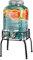 Dispensador de bebidas en forma de barril, 3 L/4 L/5 L, cristal dispensador de agua con soporte, decantador de barril con grifo, dispensador de alcohol, ideal para vino, whisky, cerveza, zumos de