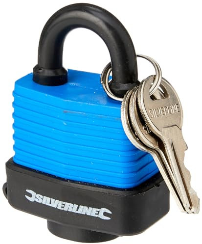 Silverline 196551, Lucchetto resistente agli agenti atmosferici