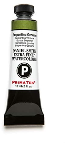 Daniel Smith Extra Fine Watercolor 15ml Paint Tube, Serpentine Genuine