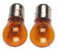 1 Paar Glühlampen orange mit E-Zeichen für Blinker, Leuchtmittel