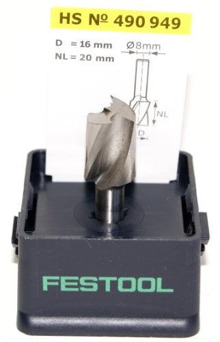 Festool Spiralnutfräser HS Spi S8 D16/20