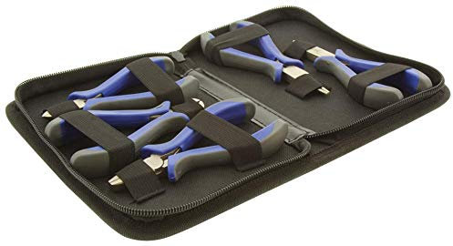 Duratool D00122 Mini Pliers Set, 5 Piece (Round Nose Plier, Top Cutter Plier, Flat Nose Plier, Bent Nose Plier, Side Cutter)