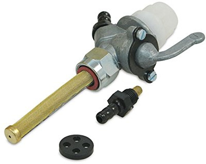 Benzinhahn mit weissen Wassersack Troll, Wiesel (IWL) (Orignal DDR-Design)*